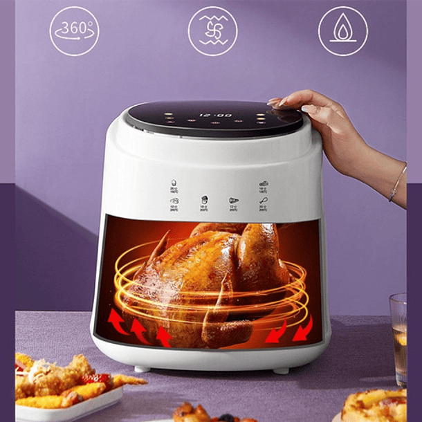 Freidora De Aire Eléctrica Inteligente De 8l Air Fryer