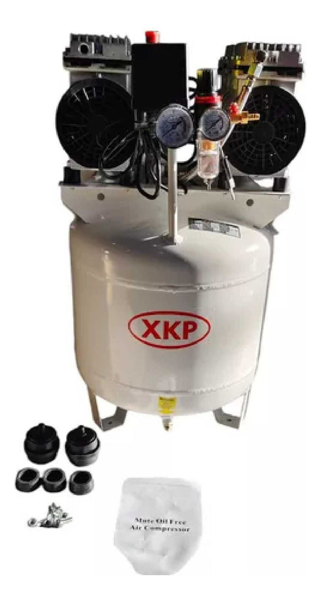 Compresor Silencioso De 50litros Libre De Aceite (xkp)