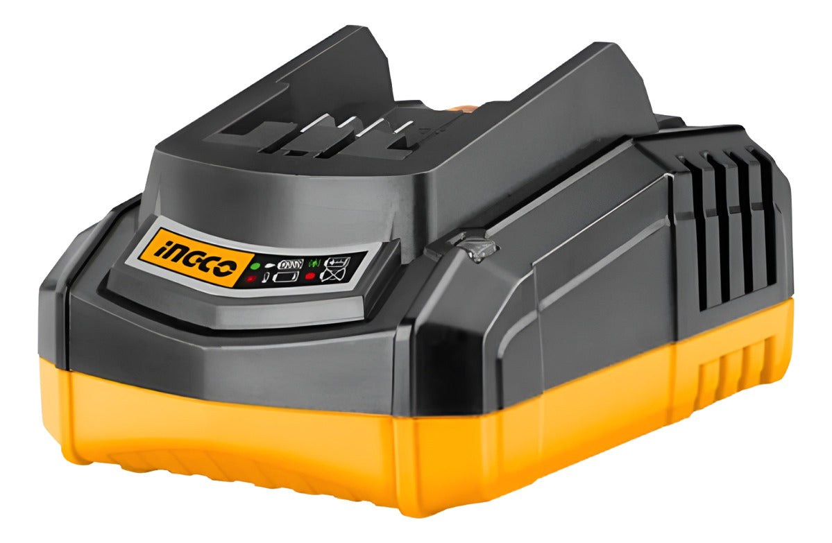 Cargador Rápido De Batería Inteligente 20v 2.0ah Ingco