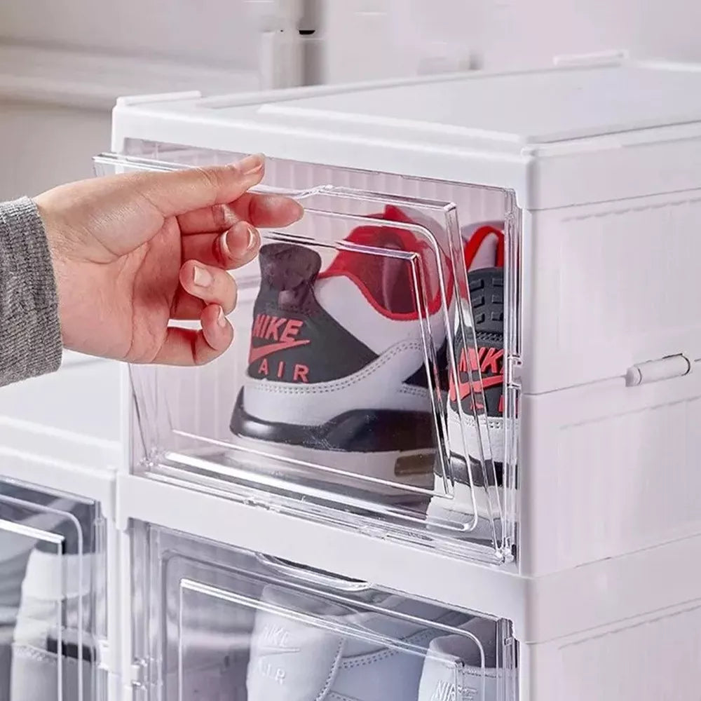 Zapatera Plegable Organizador 6 Niveles Una Pieza Firme