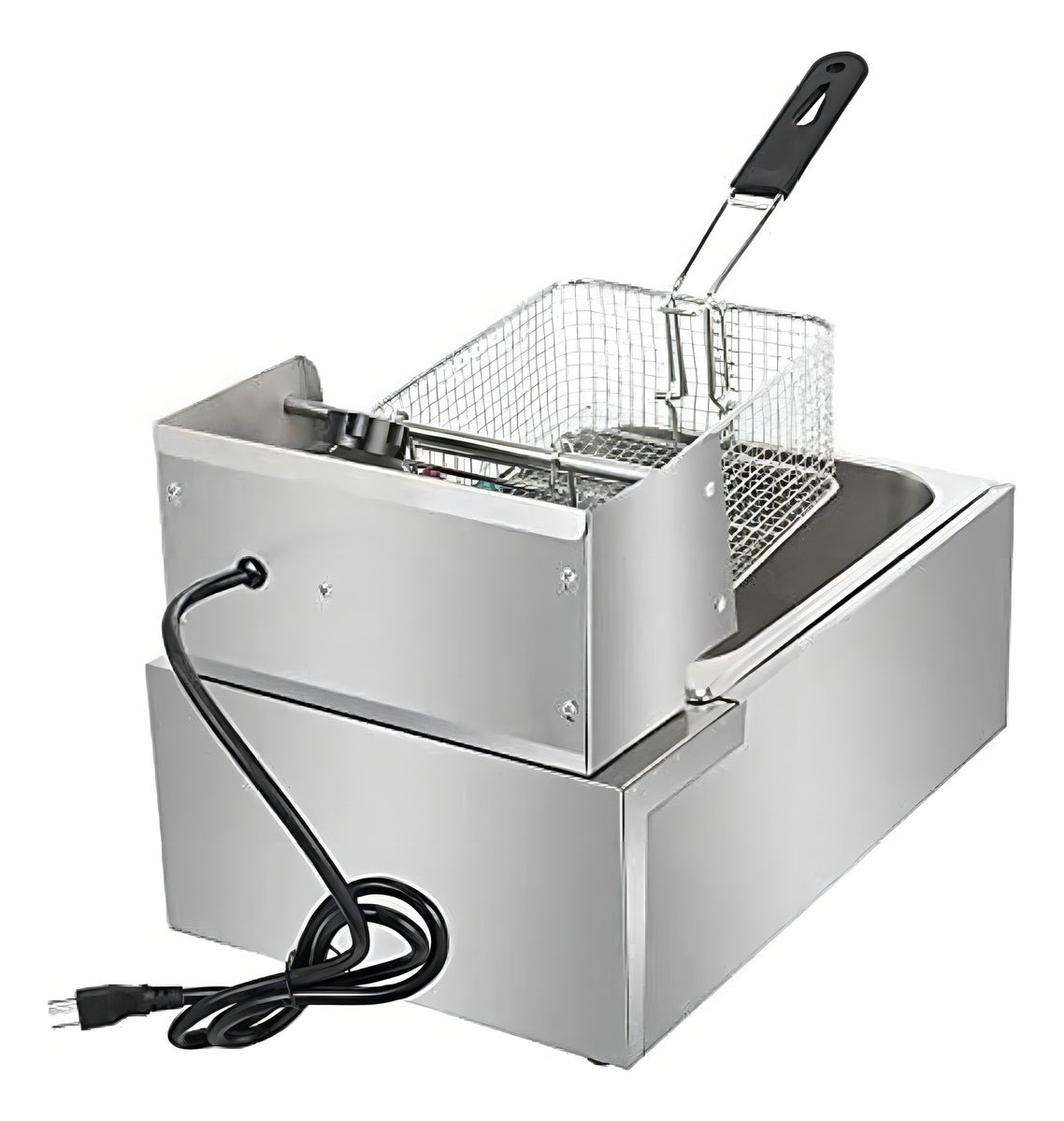 Freidora Eléctrica Hoffmans Hm-88-1 - Acero Inoxidable