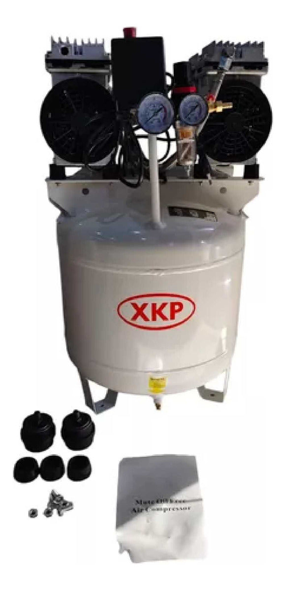 Compresor Silencioso De 50litros Libre De Aceite (xkp)