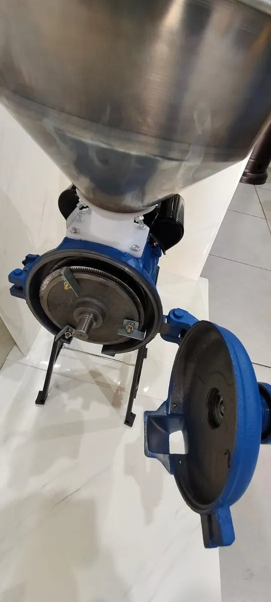 Molino Electrico Disco Metal Moledora De Granos y Choclo Seco