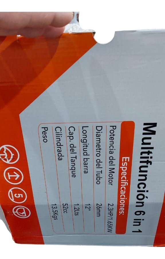 Desmalezadora Y Orilladora 6 En 1 52cc Erux