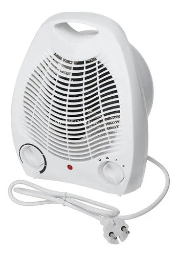 ESTUFA ELECTRICA Potop 2000W LQ-501 blanco 220V caloventor