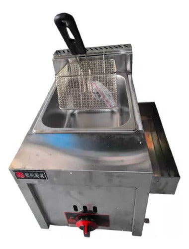Freidora Individual De 6 Litros A Gas Sin Pedestal