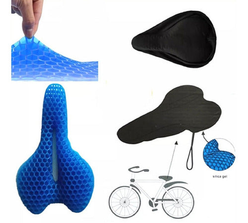 Cubre Sillin Sillín De Bicicleta Forro Cubre Asiento Bici X2
