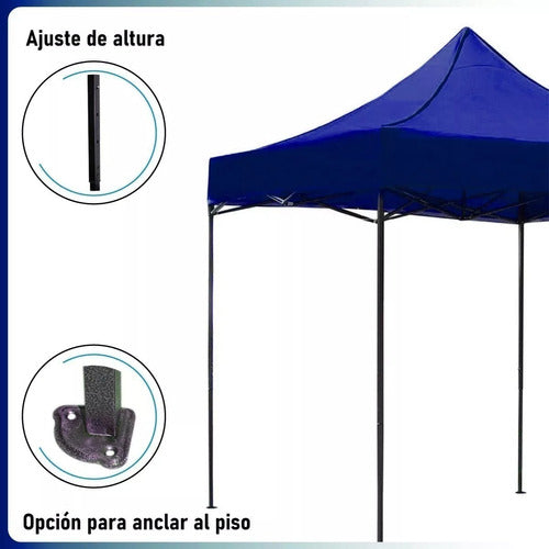 Toldo Plegable Metálico Antioxidable Impermeable