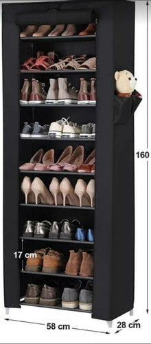 Zapatero 9 Pisos Organizador De Zapatos Armable