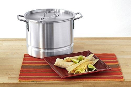 Imusa Usa  Olla De Aluminio Para Tamal Y Vaporera De 32...