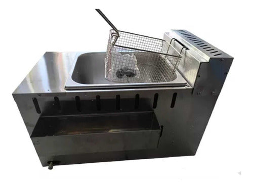 Freidora Individual De 6 Litros A Gas Sin Pedestal