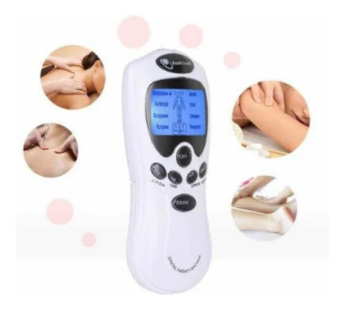 Aparato de fisioterapia, electrochoque, masaje, dolor muscular