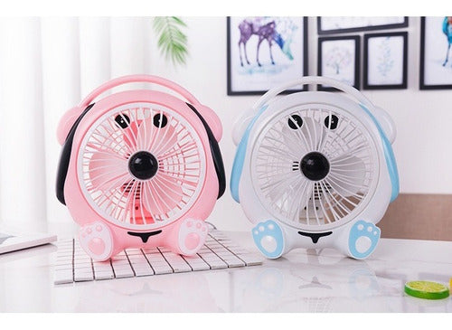 Ventilador Escritorio Mesa Niños Niñas Perro 156/ Jp Ideas