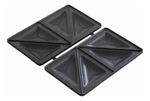 Repuesto I 2 Placas Wurden Máquina Grill Sandwichera