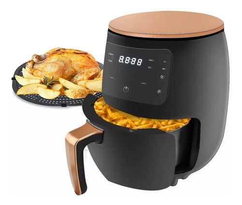 Freidora De Aire Airfryer Sin Aceite Pantalla Digital 4,5 Lt