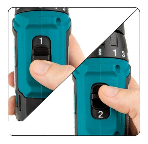 Taladro Makita Df333dwy-2 12v Max Cxt + Carg + Bat 2.0 Ah Color color de las imágenes Frecuencia 50