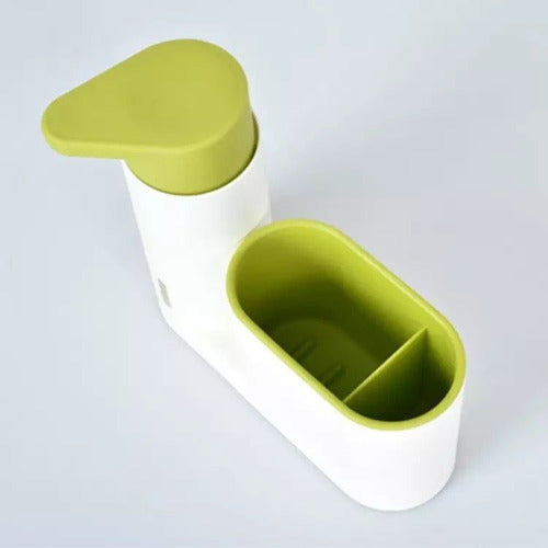 Dispensador Jabón Líquido Lavalozas Lavaplatos Porta Esponja