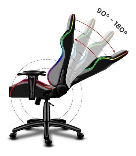 Silla Gamer Stratos Sillas Gamers Con Reposapies