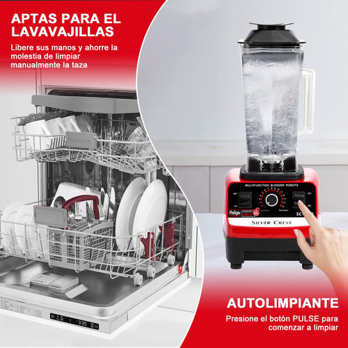 Licuadora Industrial Professional Blender Sc-1589 2 L