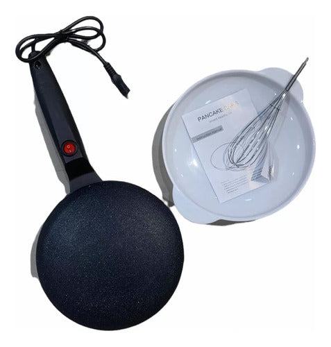 Panquequera Eléctrica Antiadherente Maquina Crepe Multiusos