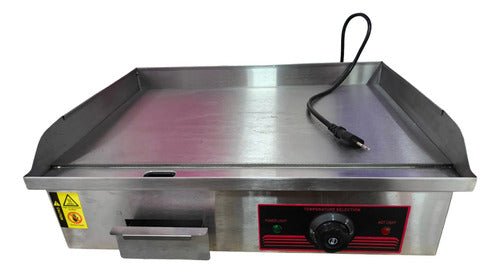 Plancha Churrasquera Eléctrica De Acero Cocina