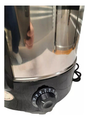 Termo Hervidor Cubo Aislado De Doble Capa De 20l Acero Inox.