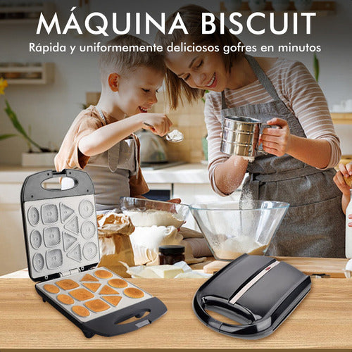 Maquina Eléctrica Para Hacer Galletas Postre Dulces 1400w