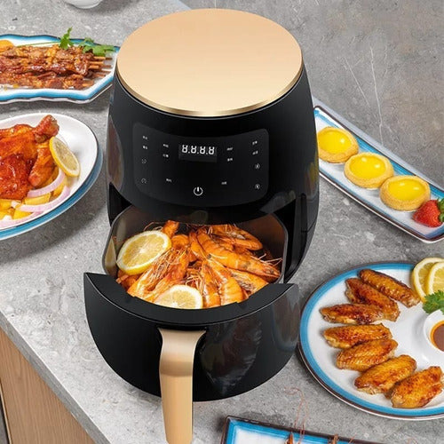 Freidora De Aire Airfryer Sin Aceite Pantalla Digital 4,5 Lt