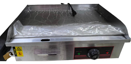 Plancha Churrasquera Eléctrica De Acero Cocina
