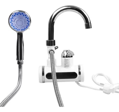 Grifo Electico Llave Agua Caliente Cocina/baños