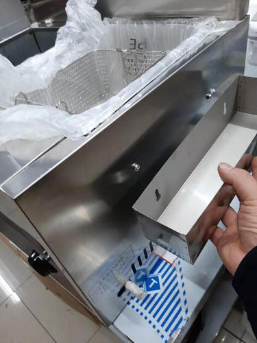 Freidora A Gas Doble sin pedestal