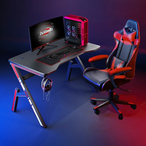 Escritorio Gamer Modelo Y Espesor 16mm, 120x60x75