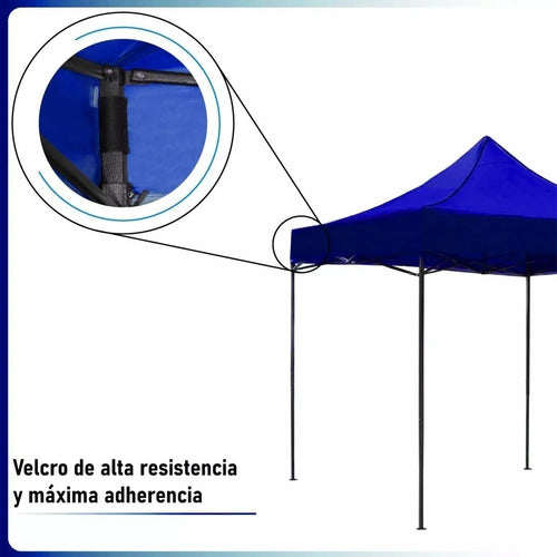 Toldo Plegable Metálico Antioxidable Impermeable