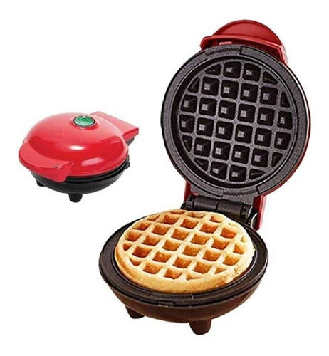 Mini Wafflera Sokany Eléctrica Para Repostería O Comidas