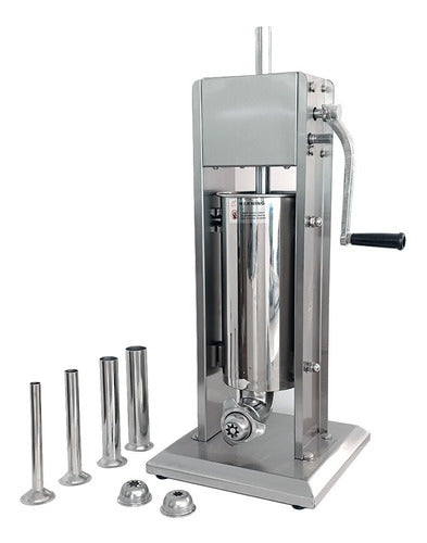 Máquina Churros Manual Vertical 3 Lts Acero Inoxidable