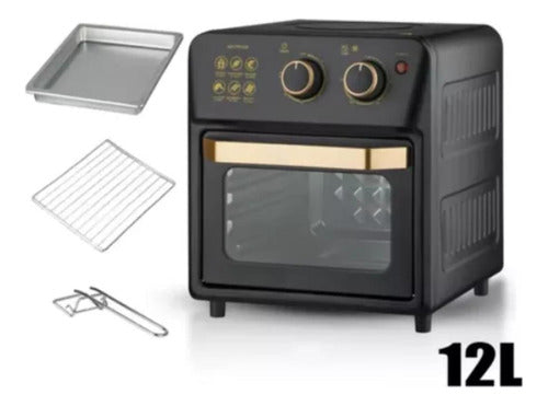 Freidora De Aire Inteligente Sin Aceite De 12l 1360w 220v