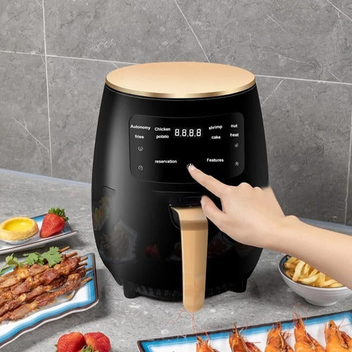 Freidora De Aire Airfryer Sin Aceite Pantalla Digital 4,5 Lt