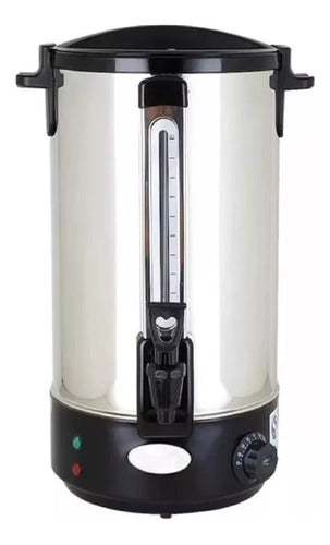 Termo Hervidor Cubo Aislado De Doble Capa De 20l Acero Inox.
