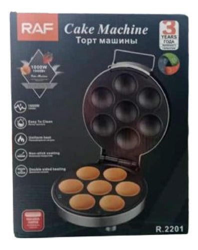 Máquina Para Cupcakes Antiadherente 7 Unidades