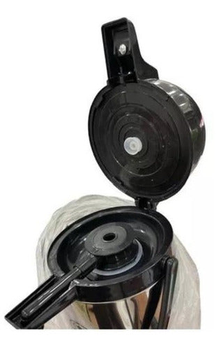 Termo Sifón Agua Caliente 1.9 Litros Acero Inoxidable