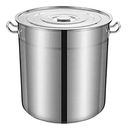 Olla Acero Inoxidable Fondo Cocina 90 Litros