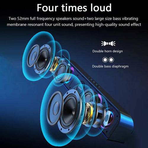 Sistema De Cine En Casa Con Audio Bluetooth Colorido J Hy-68