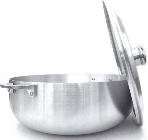 Juego De Calderos De Aluminio De 6pzs Baterias Cocina Ollas