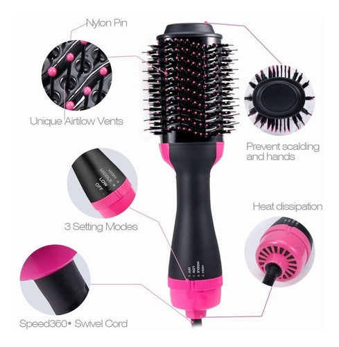 Cepillo de Cabello Secador y voluminizador One Step