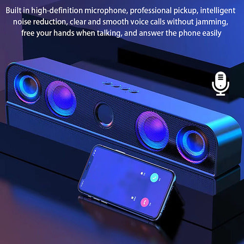 Sistema De Cine En Casa Con Audio Bluetooth Colorido J Hy-68