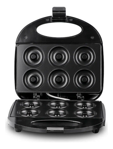 Mini Máquina Para Hacer Donas Postres Donuts Sokany Color Negro