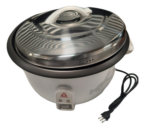 Arrocera Industrial Eléctrica Para 4 Kilos Arroz (18 L)