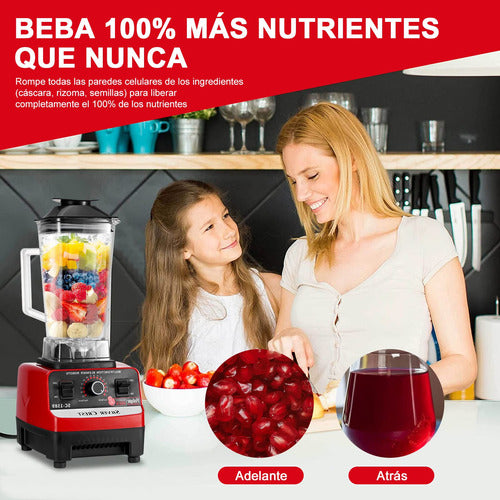 Licuadora Industrial Professional Blender Sc-1589 2 L