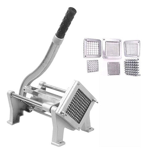 Picadora Cortadora De Muro Para Papa Y Cebolla 8mm10mm Y12mm