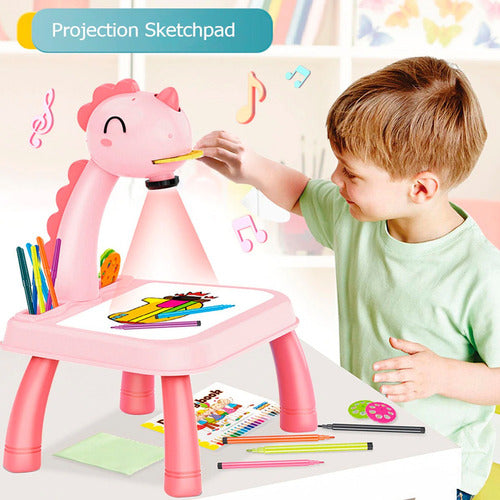 Proyector Tablero De Dibujo Juguete Educativo Aprendizaje